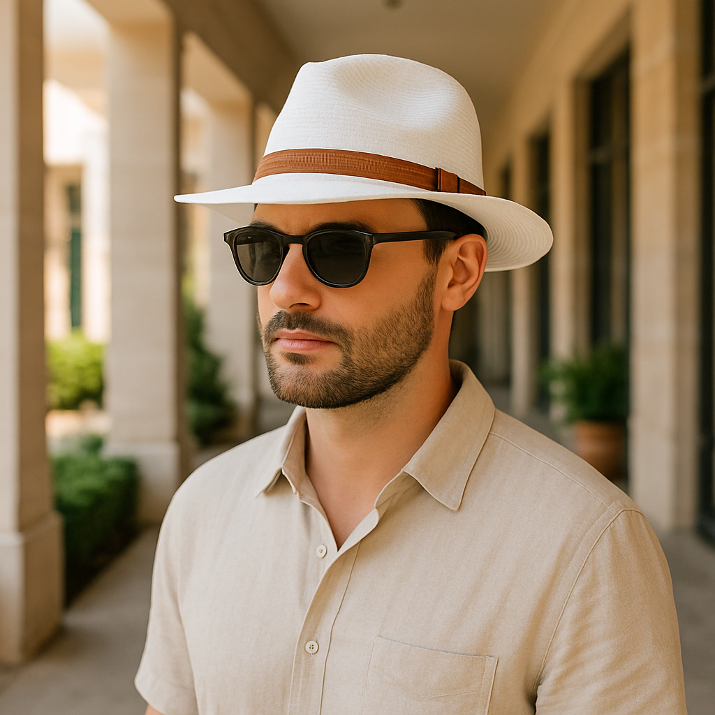 Cappello Panama 2025 Unisex – Minimalista, Fatto a Mano, in Paglia di Alta Qualità [Disponibile solo fino a esaurimento scorte!]