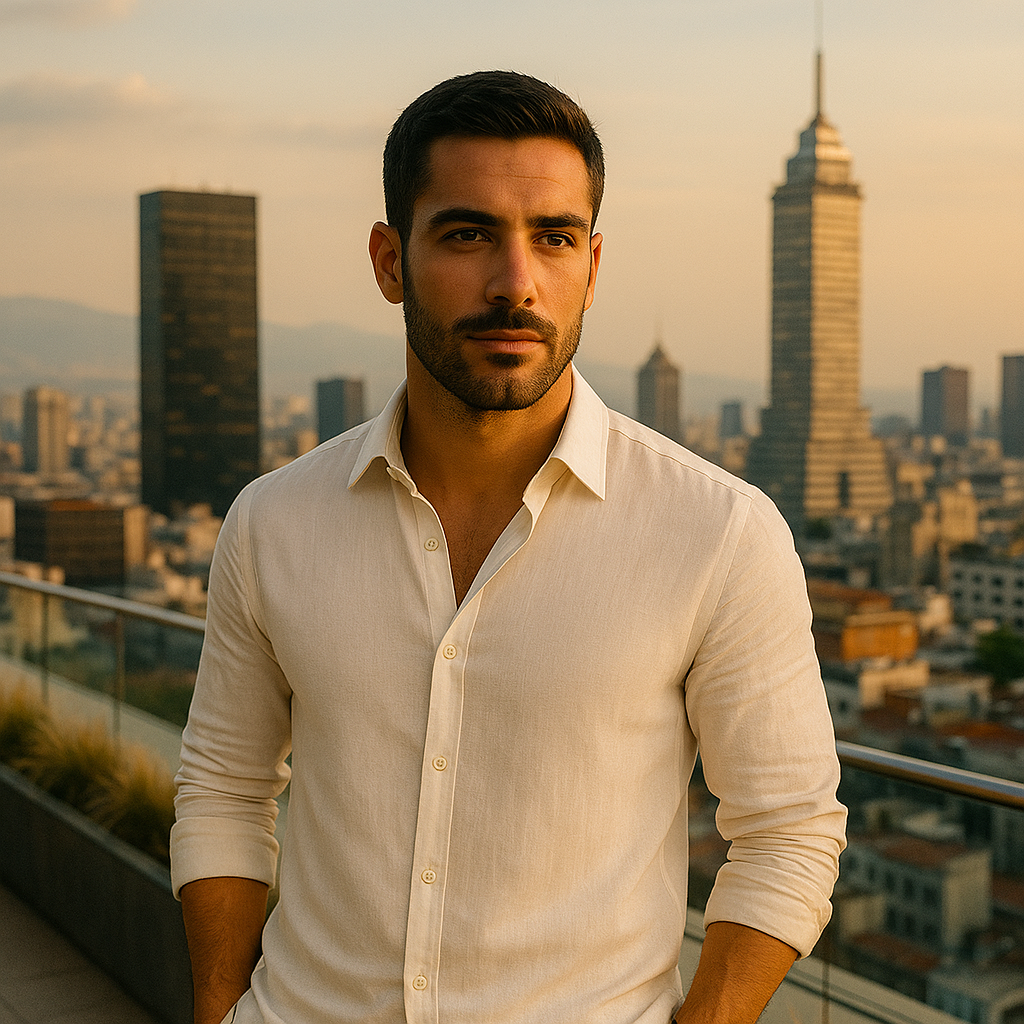 Camicia Da Uomo In Lino Premium A Vestibilità Classica