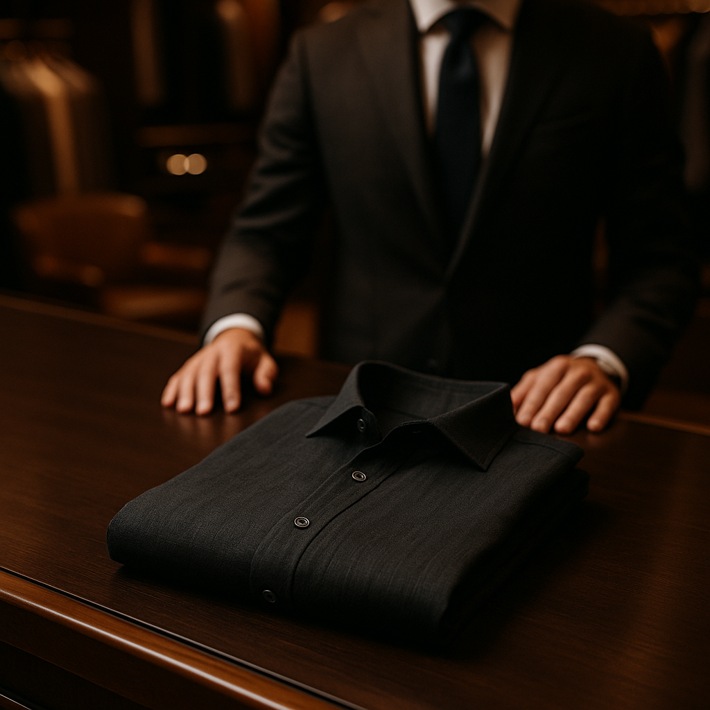 Camicia Da Uomo In Lino Premium A Vestibilità Classica