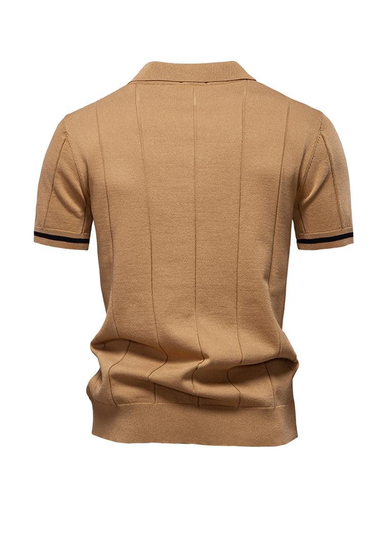 Playera Tipo Polo Para Hombre Estilo Casual De Verano - Montserrat